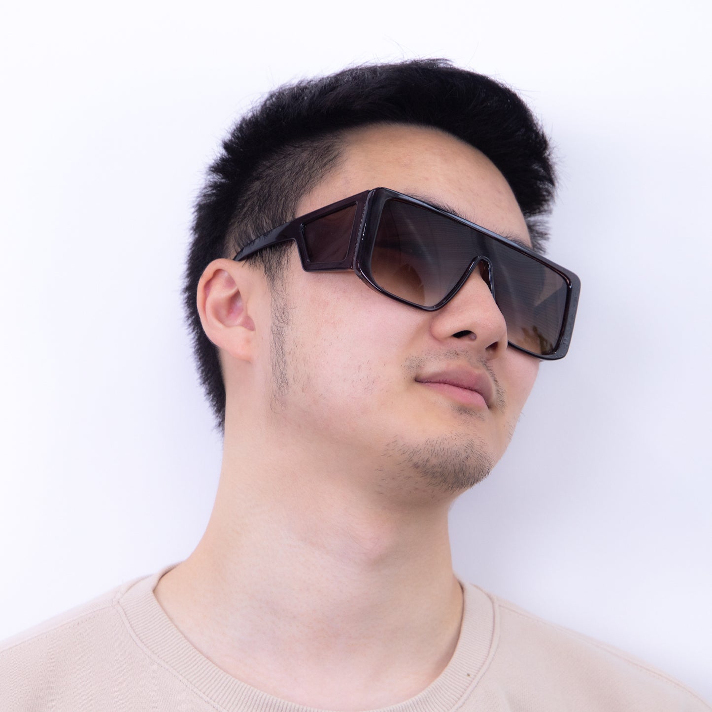 Men’s and Women’s Wrap Around Sunglasses Fit Over Glasses Side Shields Fun Cool y2k Designer Square Shades
